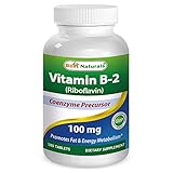 Best Naturals, Vitamin B-2, 100 mg, 180 Tablets