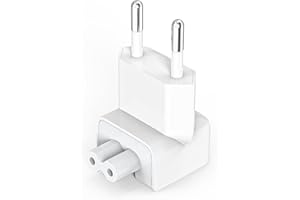 Powice MacBook Power Adapter, Apple Wtyczka do iPada - Zamiennik adaptera AC Ładowarka (biała)