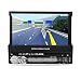 Produktbild LESHP 1 Din Autoradio Bluetooth MP5 GPS Navigator 7 Zoll HD Touchscreen FM/AM Stereo Video Lenkradsteuerung + Rückfahrkamera 170 ° Nachtsicht+Board D, Englischer Bedienungsanleitung