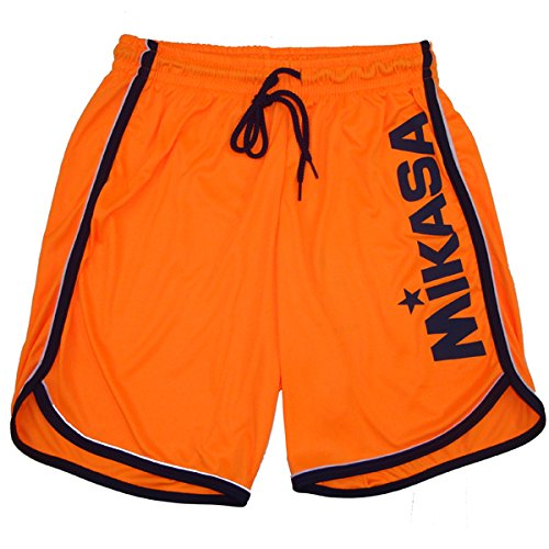 Preisvergleich Produktbild Mikasa Beachvolleyball-Shorts Crystal – MT5001 XL V3 - Arancio Fluo / Blu