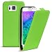 Produktbild Samsung Galaxy Alpha PU Leder Hülle, Conie Mobile FlipCase, Klapptasche Handytasche Schutzülle Premium Fliptasche in Grün