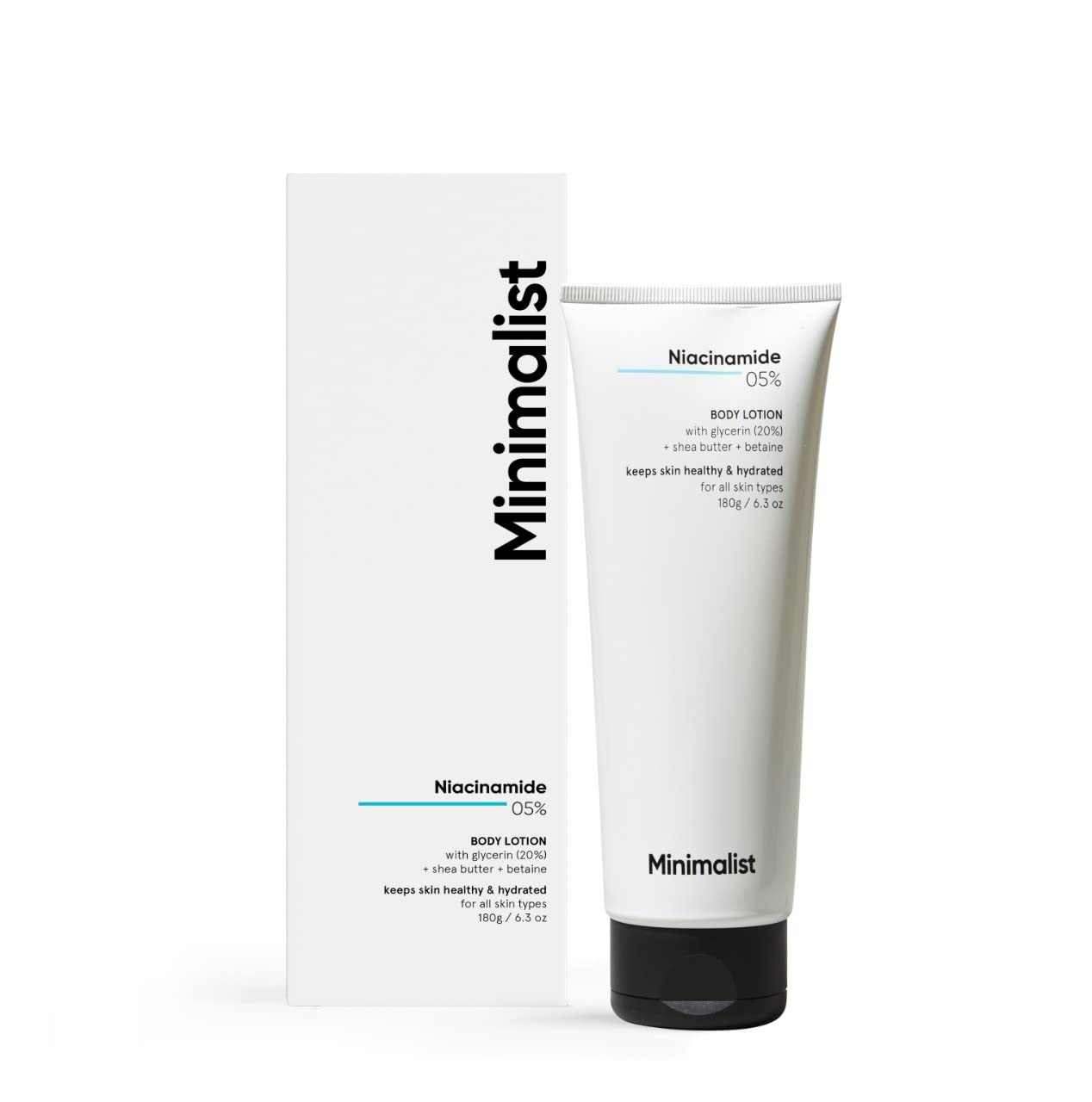 Minimalist Niacinamide 5% Body Lotion | Repairs Skin Barrier | Nourishes With Shea Butter | For Men & women (25 gm)