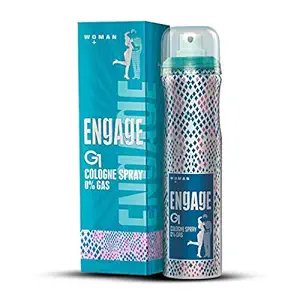 Engage G1 Cologne No Gas Perfume for Women, Floral and Sweet, Skin Friendly, 135ml