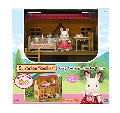 Epoch D'enfance Sylvanian Families 5242 Maison de Poupées Set de Cottage Cozy