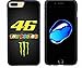 Produktbild Smartphone Schutzhülle für Apple iPhone 7 Hülle Brand Logo 46 the Doctor Valentino Rossi Tasche für iPhone 7 Case Logo Hardcase Muster Valentino Rossi