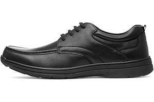 Hobos Mens Black Lace Up Shoe
