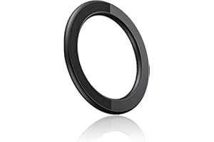 AzureRay Magnetring zur Wandmontage – Magnetische Halterung mit Klebefläche & starkem Magnet – Für iPhone 12–15 Serie Magnet Wandbefestigung – Schwarz