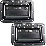 2er Set Klappgriffe Stahl schwarz