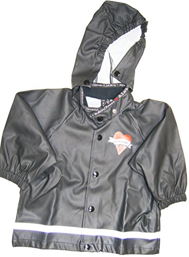Lundmyr Baby Boys' Raincoat black 110