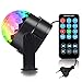 Produktbild Discokugel LED Party Lampe Beleuchtung mit Fernbedienung - Spriak 7 Farbe RGB Dj Licht mit 3W, Musik und Stimme Steuerung, Disco Party Lichter Bühnenbeleuchtung Effektlicht, für Kinder Spielzeug Geburtstag Urlaub Party Zubehör Deko Dekoration Hochzeit Feier Halloween Weihnachten Nacht Dance Karaoke Club Bar Lichteffekte Show