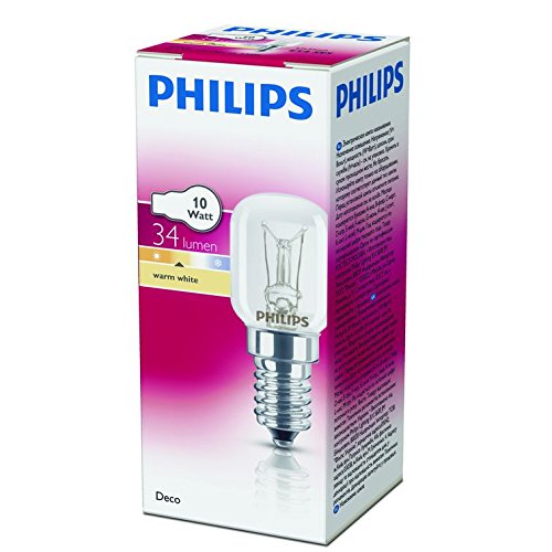 PHILIPS-LICHT Birnenlampe 10/6W E14 DECO, T25, 230/240 - 2