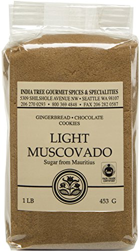 India Tree Light Muscovado Sugar, 1 Pound