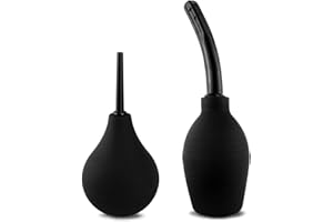 JBLJDWD 2 Pcs Enema Bulb, Douches for Women, Easy to Use Enemas Quality Enema for Both Men and Women