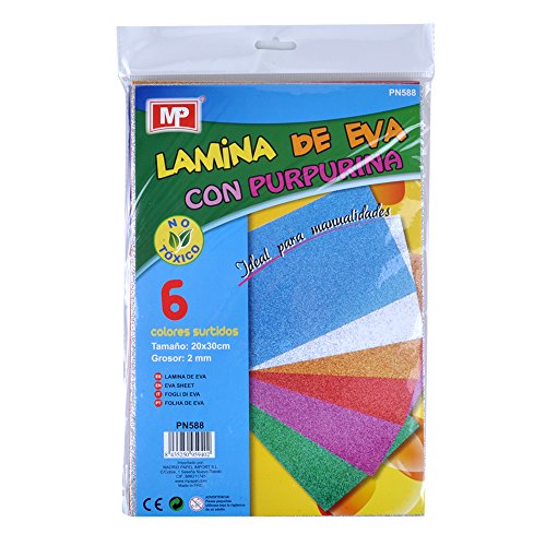 confronta il prezzo MP PN588 Gomma Eva con brillantini, 20 x30 cm miglior prezzo