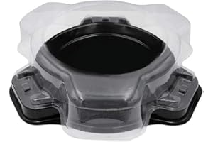 TOSSPER Duel Passionnant Toupie Adium Set Arena Disque pour R Gyro Cadeaux d'anniversaire pour Les Garçons (Noir)