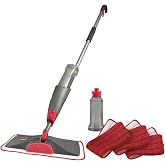 Rubbermaid Mikrofiber Ortaya &Ccedil;ıkarma Sprey Paspas Zemin Temizleme Seti, 3 Mikrofiber Islak Pedli, Islak ve Kuru Kullanım i&ccedil;in