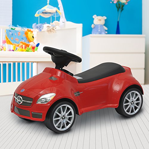 HOMCOM Mercedes SLK 55 AMG Baby Kids Push Along Car Toddler Ride On Toy (Red) reviews HOMCOM Mercedes SLK 55 AMG Baby Kids Push Along Car Toddler Ride On Toy (Red)