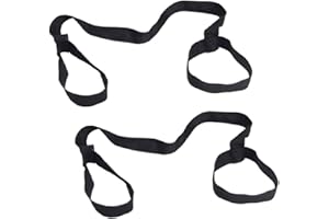 MANTIANXINGSHENL 2 Pcs Yoga Mat Carrying Mat Strap Strap Sling Mat Carrying Strap Sling Yoga Stretch Strap Yoga Mat Elastic Strap Fitness Stretching Strap Belt Pack Up Easily Different Mat