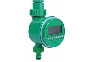 NUZAMAS Automatic Digital Tap Timer LCD Display Garden Hose Mechanical Watering Timer Control Irrigation Sprinkler System Multi Tasks