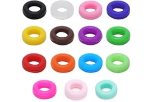 CWED 15 paia di supporti per occhiali in silicone antiscivolo per occhiali copri aste per occhiali cuscinetti per le orecchie ganci per occhiali da sole