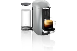 Machine à Café Nespresso Krups Vertuo Plus Argent Cafetière YY4152FD