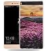 Produktbild Huawei P8 Lite/Huawei ALE-L21(2015)Hülle- Ultra Slim TPU Silikon Transparent , Schutzhülle Muster Stoßdämpfend Transparent Spiegel Schutz Handy Hülle Druck Landschaft Case Tasche Etui Bumper Huawei P8 Lite/Huawei ALE-L21-5,0 Zoll[Lila Blumen]
