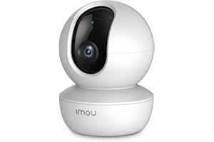 Imou Kamera do monitoringu wewnętrznego 1080P FHD 360 ° Połączona smartfon Wykrywanie ludzi AI Inteligentna syrena śledząca Dwukierunkowy dźwięk Kompatybilny tryb prywatny Alexa dla dziecka