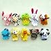 10 Pcs Finger Set Animal Puppet Set Toy children's Learn Play Story 10z