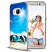 Produktbild HTC One M7 Bilder Case, Conie Mobile Motiv Hülle Backcover Rückschale, Silikon TPU Schutzhülle