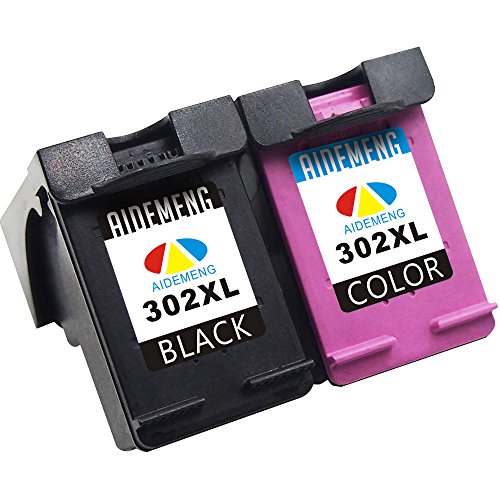 Inmax Tintenpatronen kompatibel Ersatz f¨¹r HP 302 XL 2er-Pack Black und Color - Mit F¨¹llstandsanzeige f¨¹r Deskjet 3630 Envy 4520