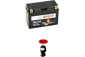 FARBROTHERSONLINE COMPATIBILE CON YAMAHA YP Majesty (SH055/SH058) 400 2009 A 2013 BATTERIA BOSCH GIA' PRONTA ALL'USO YT9B-BS 12 V 8AH BATTERIE 8 AMP MOTO SCOOTER CARICA M6013 150X70X105MM