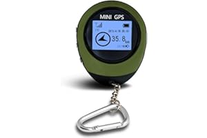 Huudngeje Tracciamento Esterno per Esterni Esterni Coordinate GPS Coordinate di Altitudine di Altitudine Navigatore Satellitare Ad Alta Precisione Mini Verde Portatile