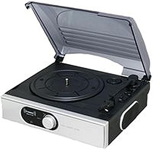RECORD PLAYER STEREO SILVER Audio Visual, RECORD PLAYER, STEREO, SILVER, Plug Type: UK, Colour: Silver