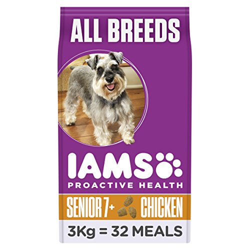IAMS for Vitality Alimento para Perros Pequeños y Medianos de Edad Avanzada con pollo fresco [3 kg]