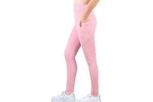 Monbessi Leggings Sport pour Fille Taille Elastique Pantalon de Yoga Fille 5-12 Ans