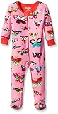 Hatley Baby Girls 0-24m Infant Footed Coverall Electric Butterflies Footies