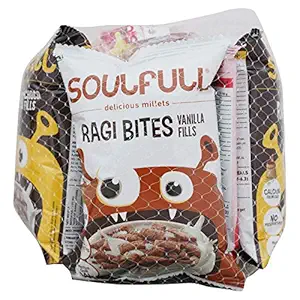 Soulfull Ragi Bites Combo Pack of 6 (30g x 6pkt) + Free Tin Box