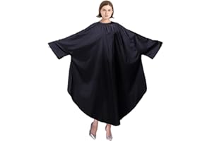 GOGO Barber Cape Salon Abito da sera Abito con maniche per parrucchiere unisex, Mantella Barbiere Leggera
