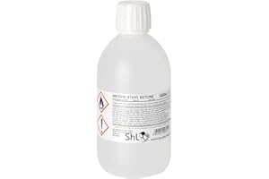 SHINY HARDWARE LIMITED SHL 500ml M.E.K (Methyl Ethyl Ketone) 99.9%, CHILD PROOF CAP