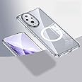 BRAND SET for Honor 200 Case, Ultra-Thin TPU Frame, With Magnetic Ring for Wireless Charging & Car Mount, Designed for Honor 200 - Clear