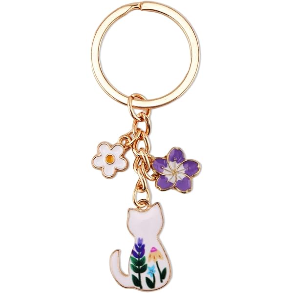 Katzen Schlüsselanhänger Für Katzenmamas - Süßes Geschenk Mit Gravur 'Katzen Mama'