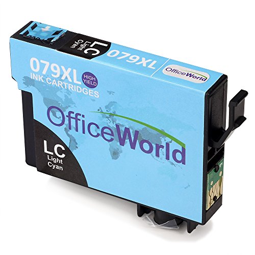 OfficeWorld Kompatible Patronen Ersatz für Epson T0792 T0793 T0794 T0795 T0796 Farbtintenpatronen Kompatibel für Epson Stylus Photo 1400 1500W P50, Artisan 1430, PX650 660 660+ 700W 710W 720WD 730WD 800FW 810FW 820FWD 830FWD - 5