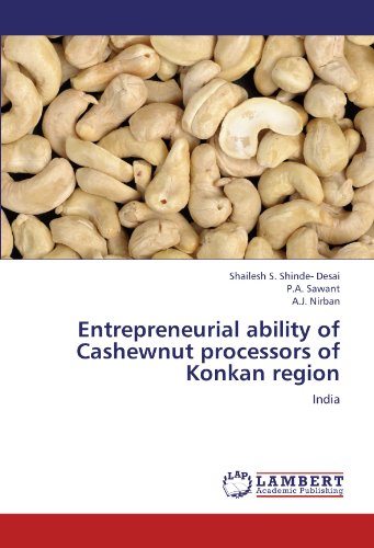 Preisvergleich Produktbild Entrepreneurial ability of Cashewnut processors of Konkan region: India