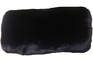 VOSAREA Faux Fur Hand Muffs Women Warm Faux Fur Muffs
