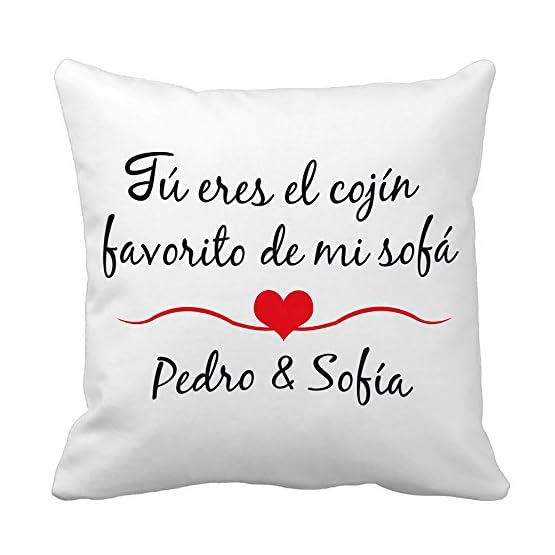 Cojín Personalizado Tú Eres mi cojín Favorito, San Valentín y Aniversarios