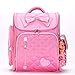 Produktbild CX TECH Mädchen buchen Taschen Kind Schultasche Netter Rucksack große kapazität Schule hauptschulranzen Nylon langlebig Wasserdichte umhängetasche leichte tägliche Nutzung,Pink