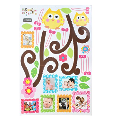 Fotorahmen Baum Aufdruck Entfernbar Wandaufkleber Wandpapier Wandtattoo Deko - 3