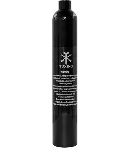 PowAir 0.2L / 13ci Paintball Aluminium HP Fles (enkel