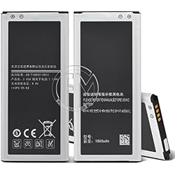 Batería de repuesto de alta capacidad, vida útil extra larga, 1860 mAh para Samsung Galaxy Alpha G850 F, por Generic