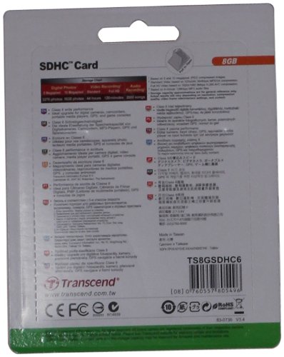 Transcend TS8GSDHC6 SDHC 8GB Speicherkarte Class 6 - 2